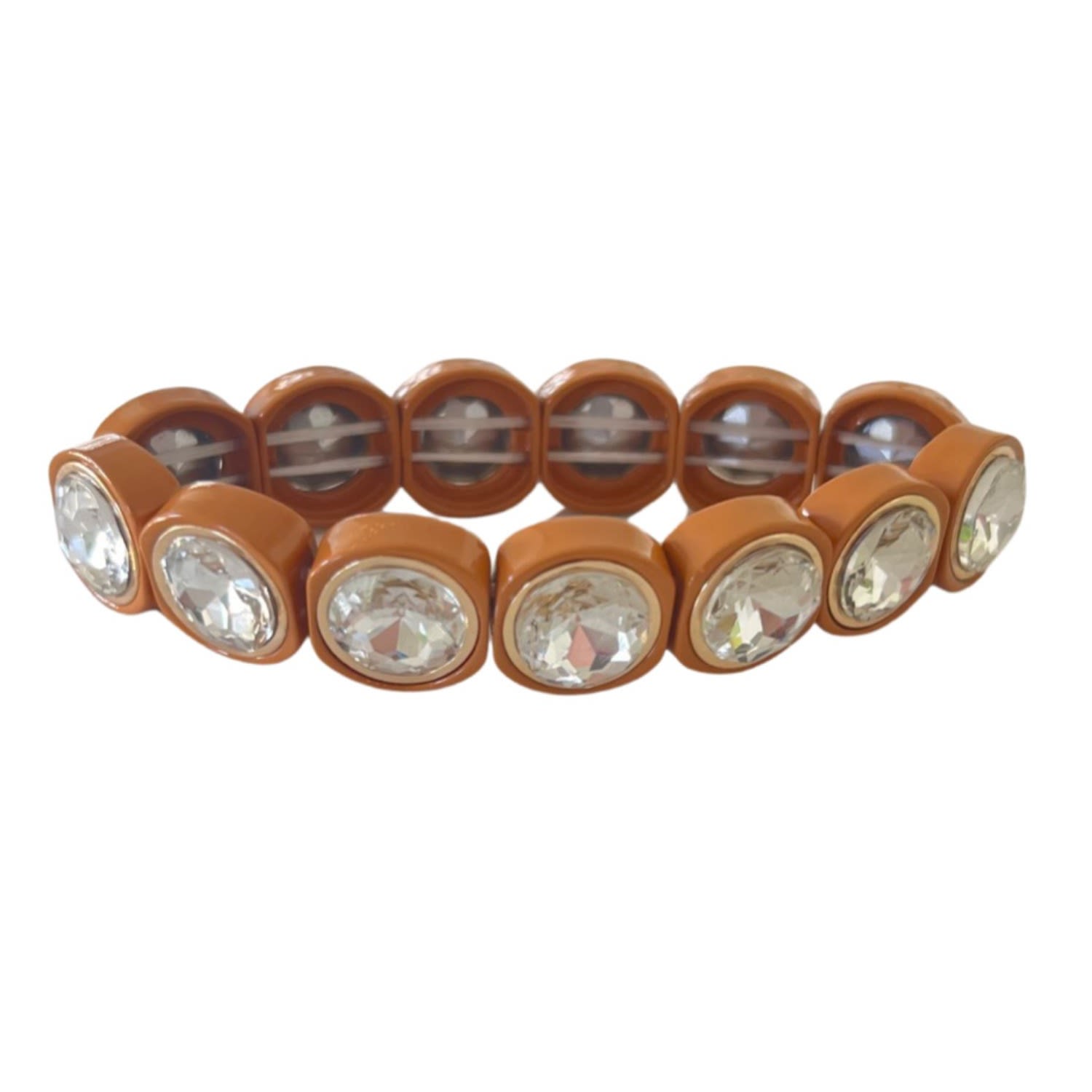 City Girl Round Bracelet - Tobacco