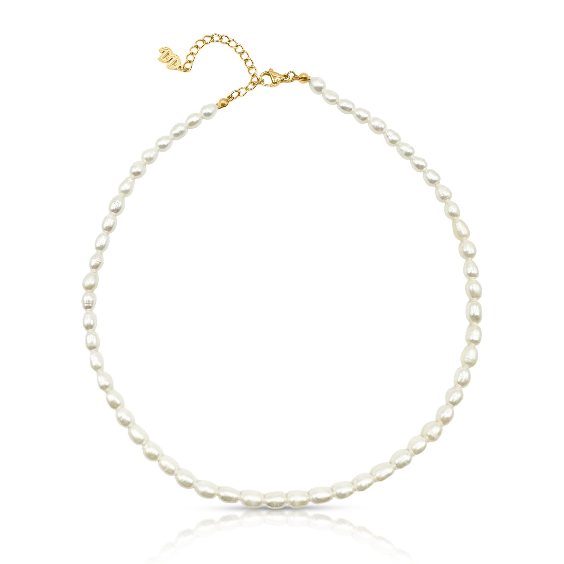 City Lights Pearl Beaded Necklace