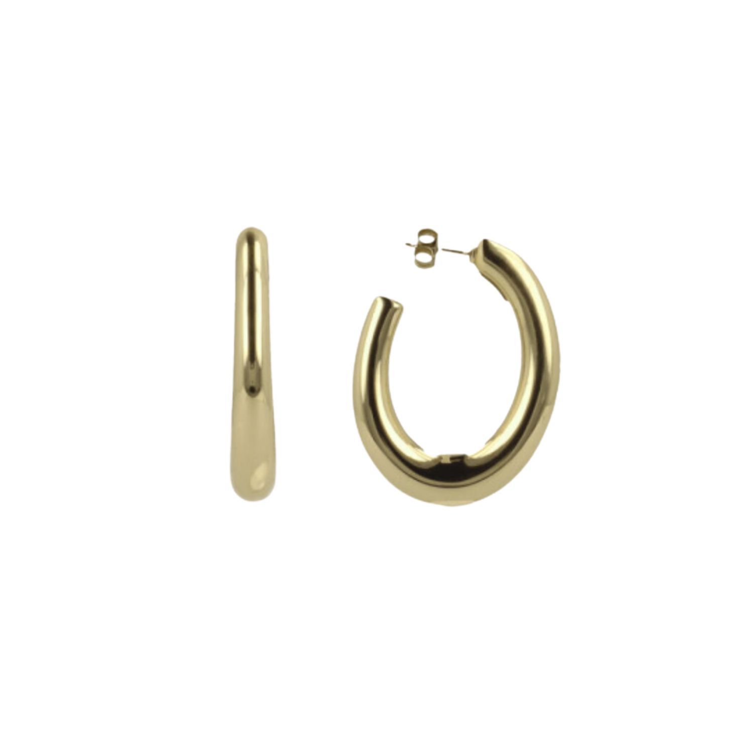 Classic Earrings Creole Deluxe S