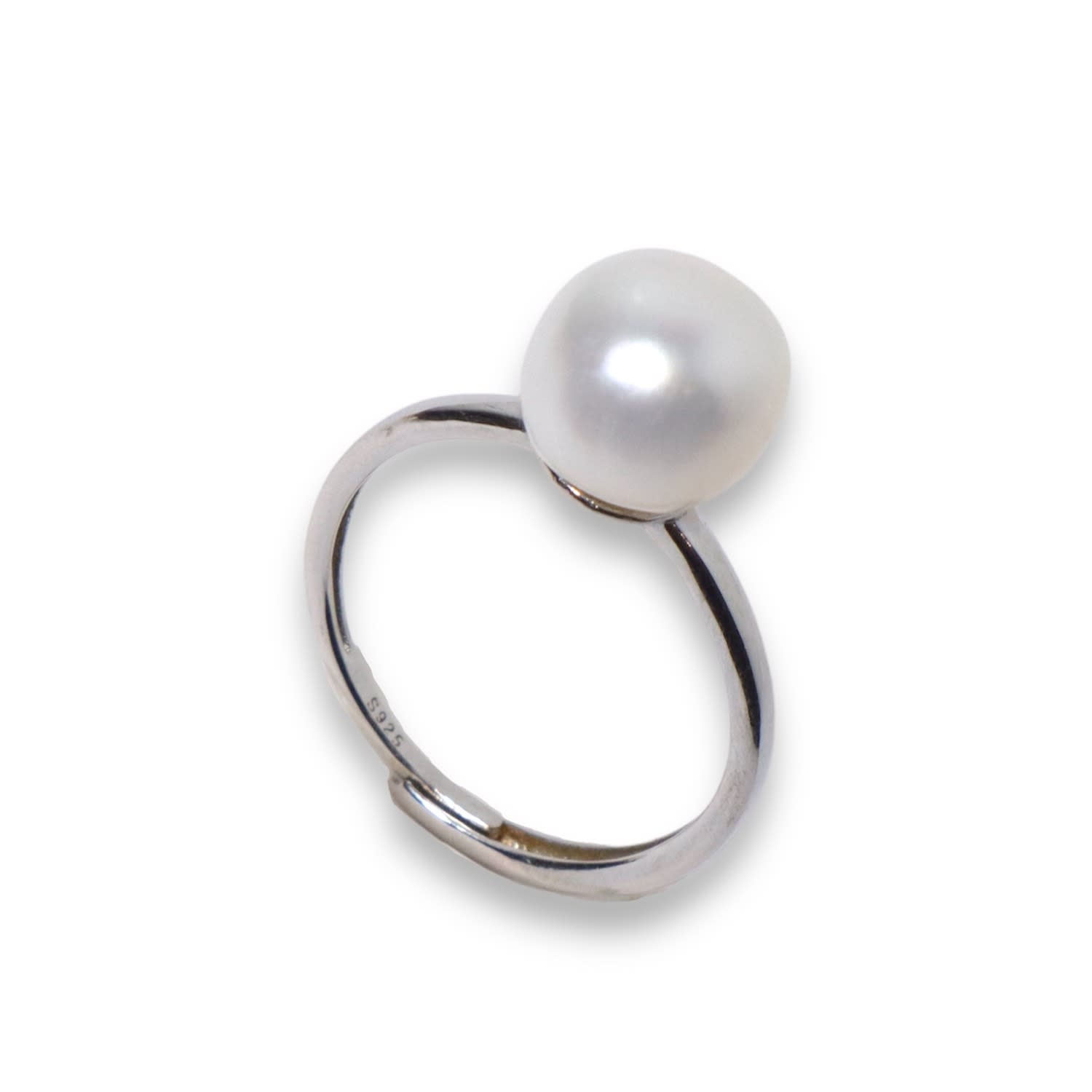 Classic Pearl Silver Ring