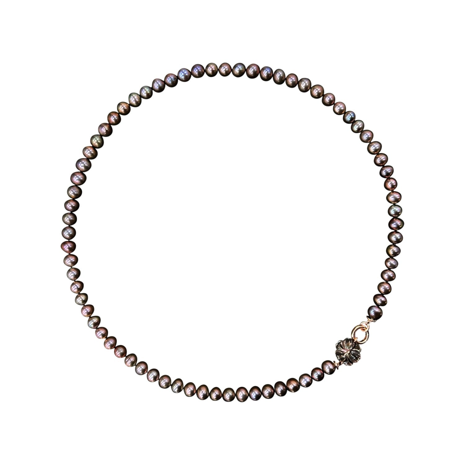 Cleito Necklace - Black Pearl