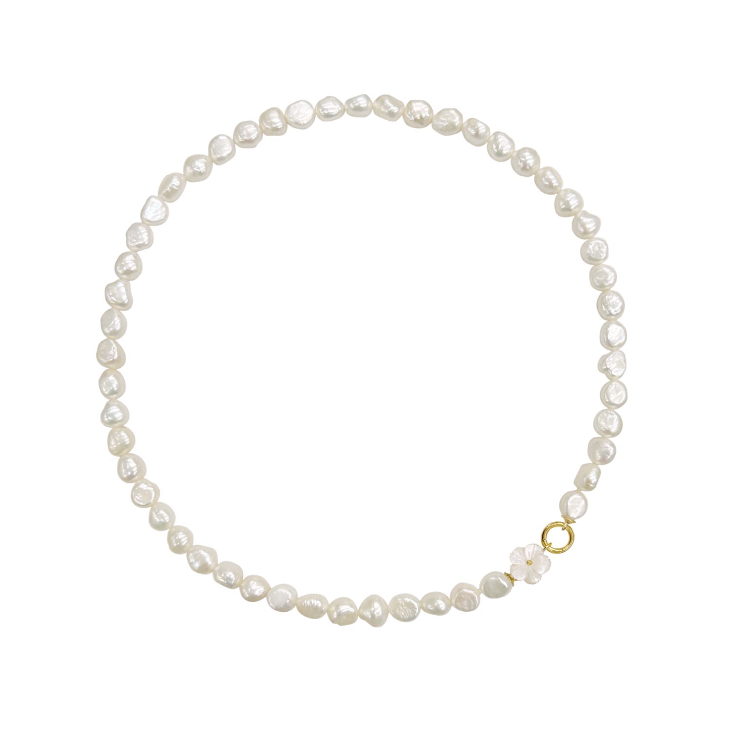 Cleito Necklace - White