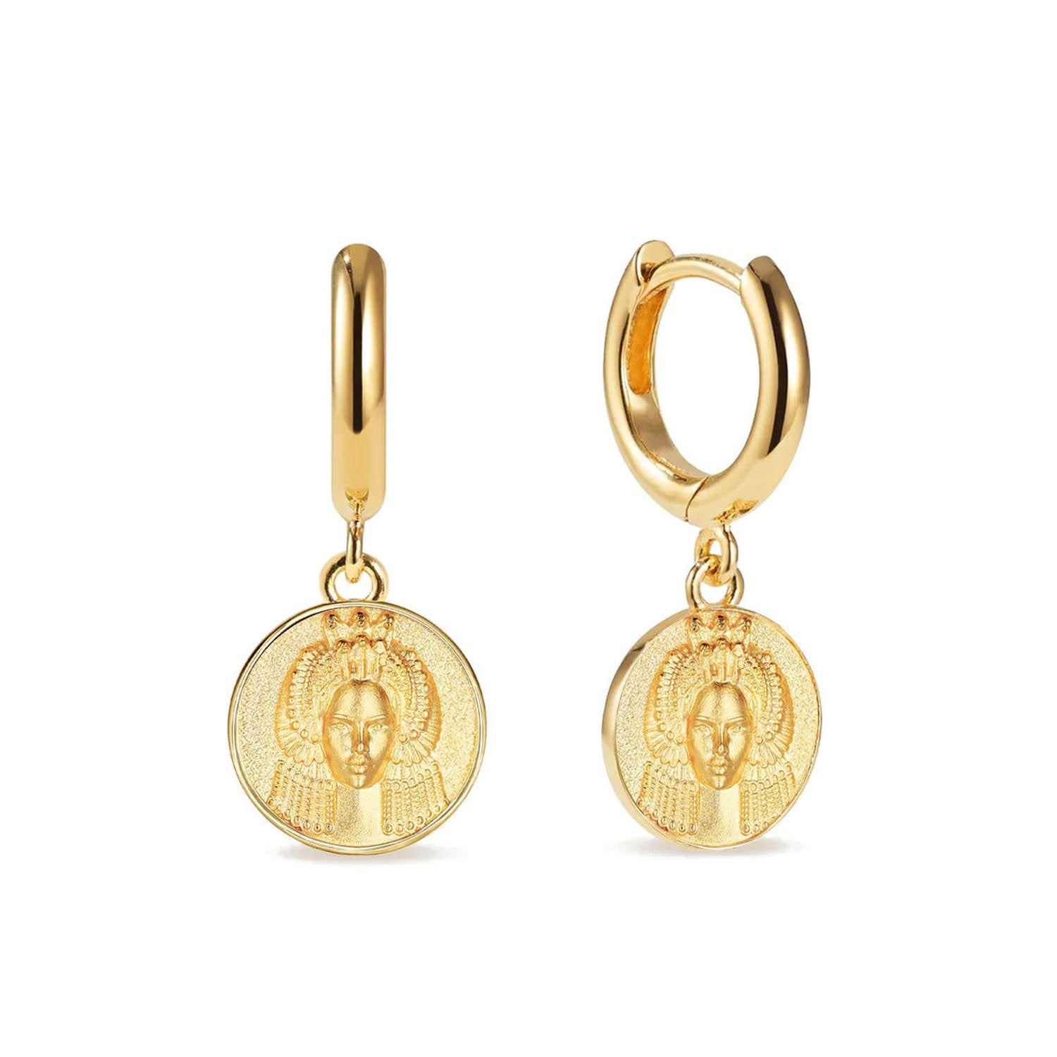 Cleopatra Earrings Vermeil