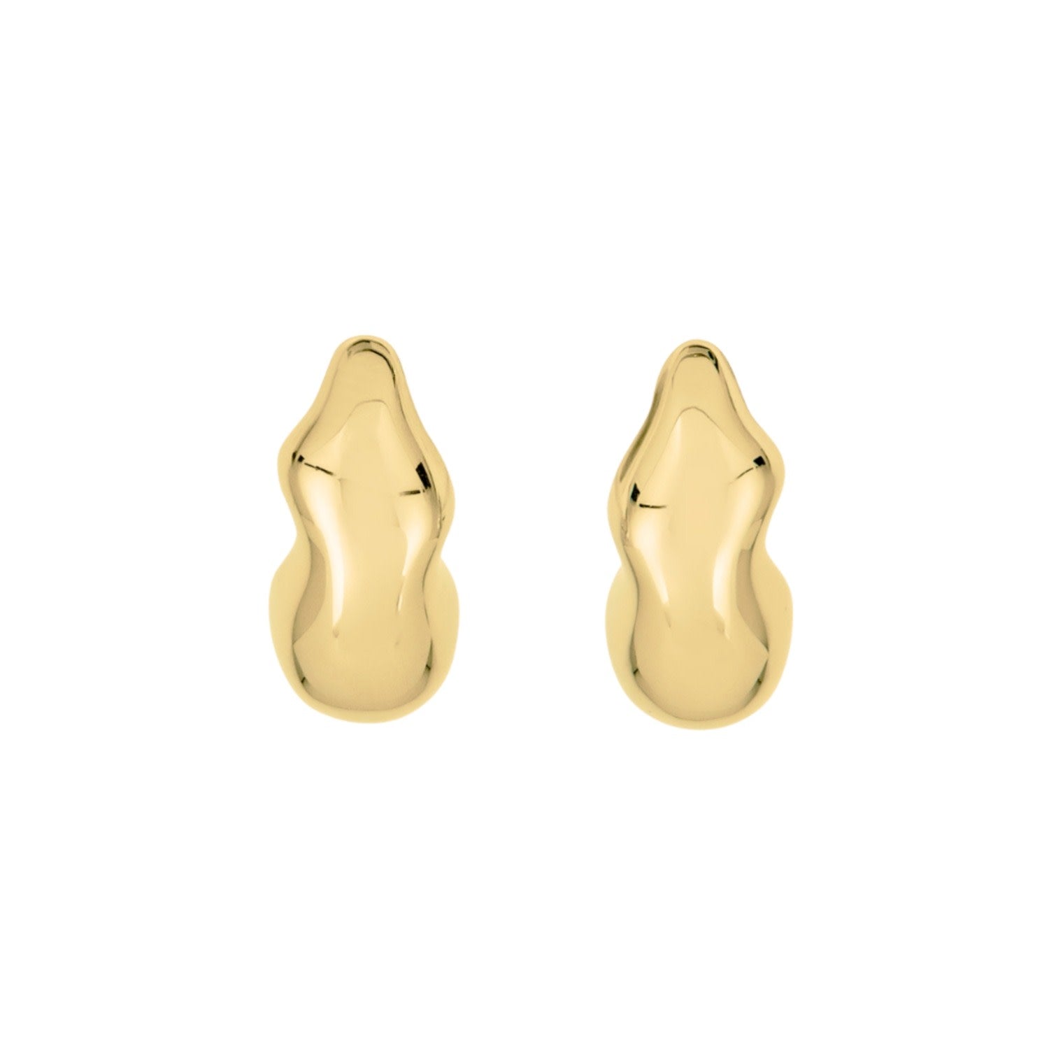 Cloud Grande Hoops Gold