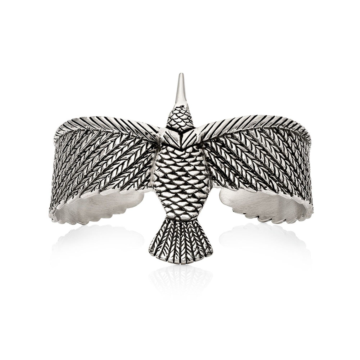 Hummingbird Cuff Silver