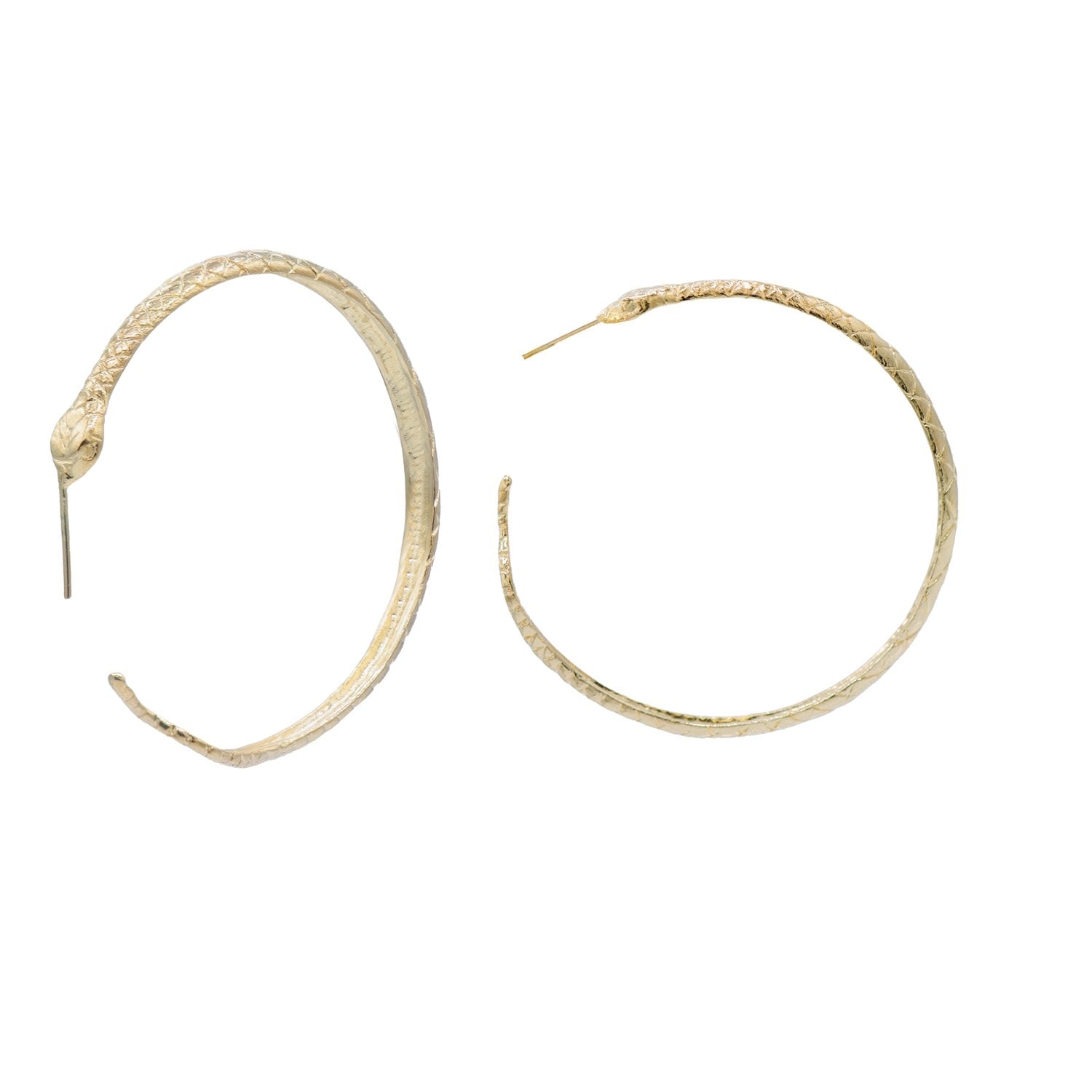 Cobra Hoop Earrings