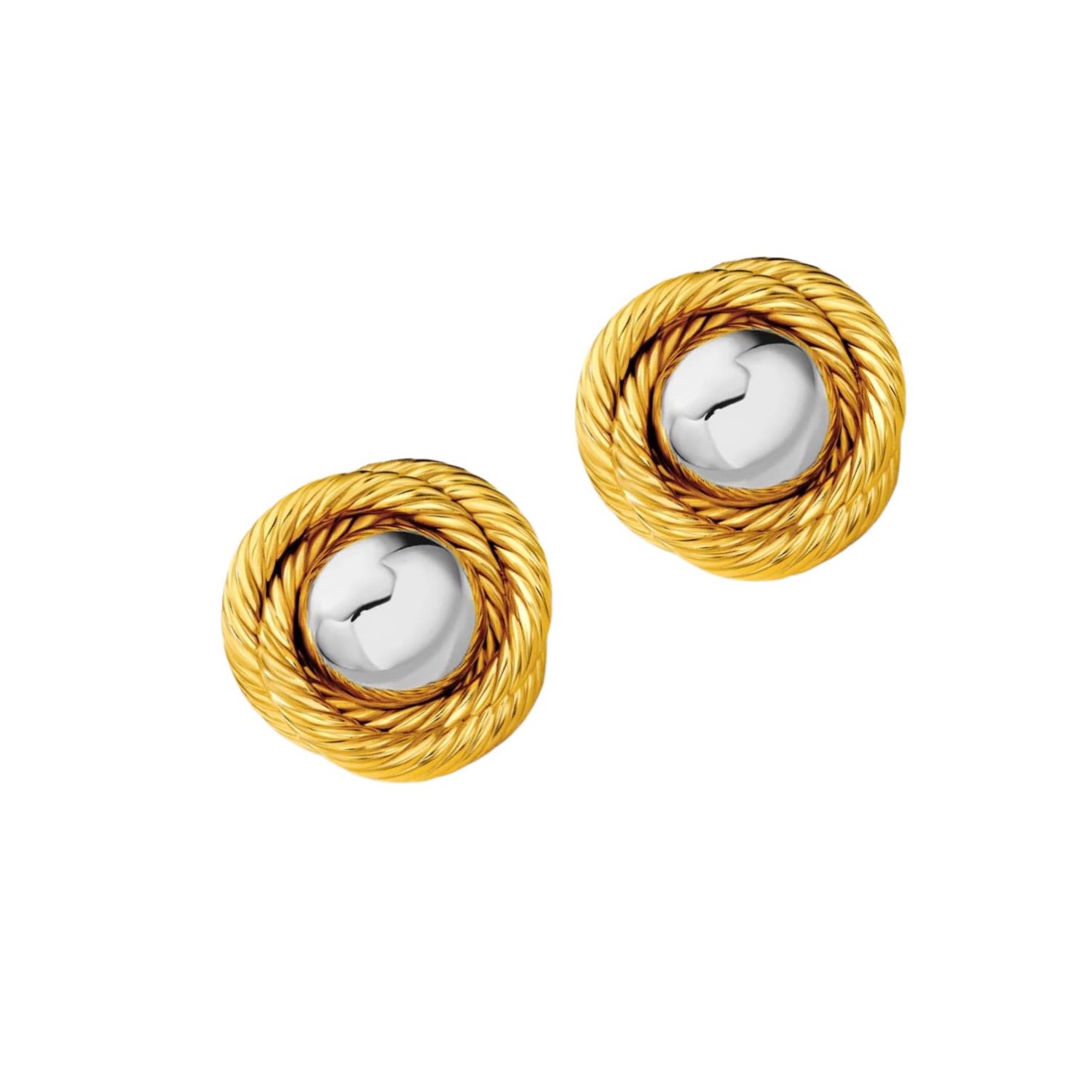 Coco Earrings Mixed Metal