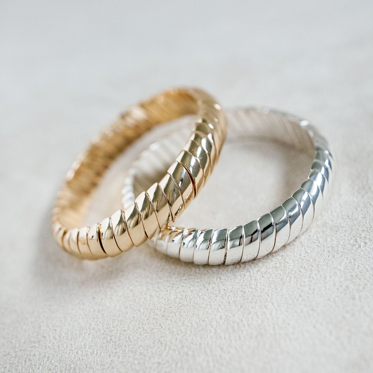 Coil Bracelet - Silver