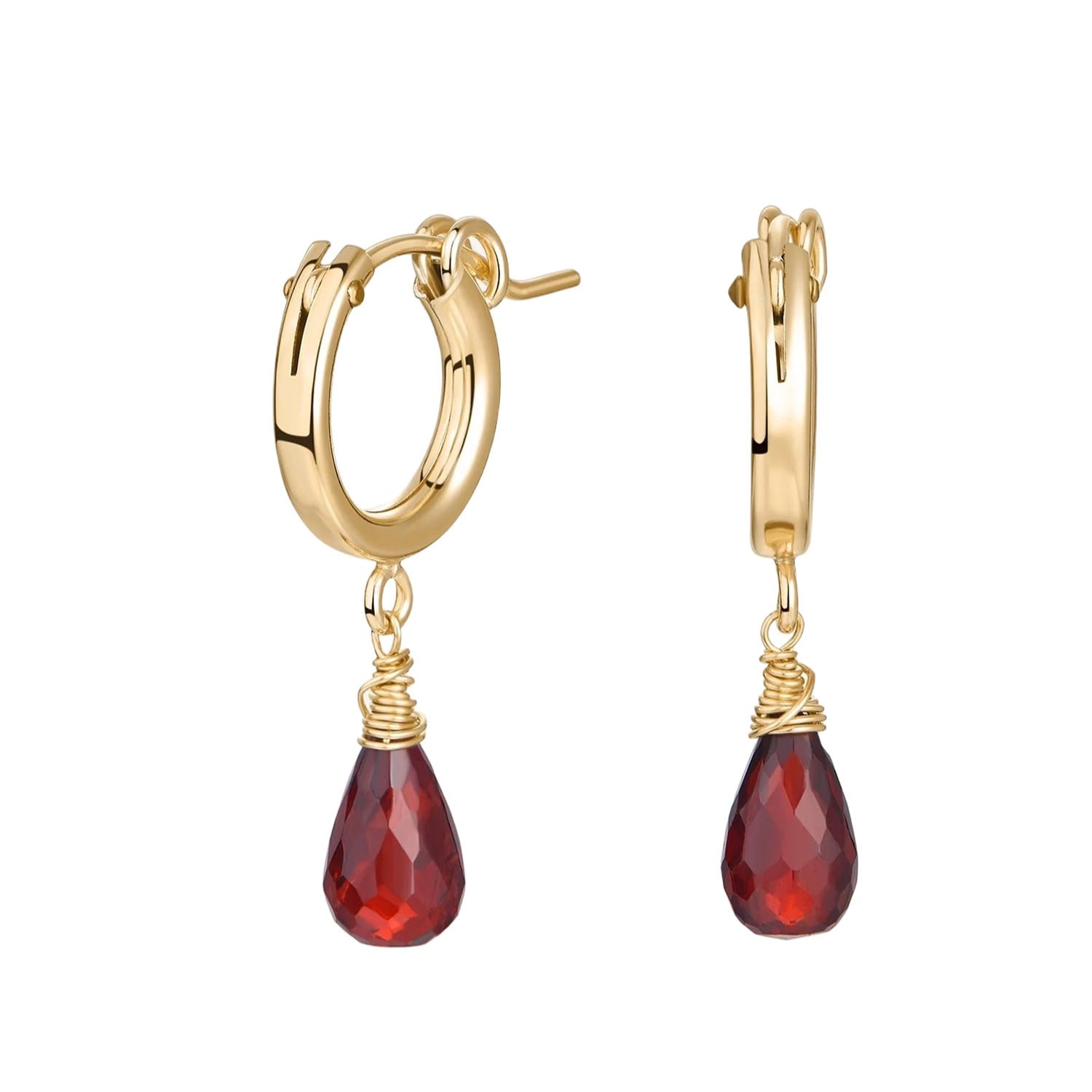 Colette Garnet Earrings