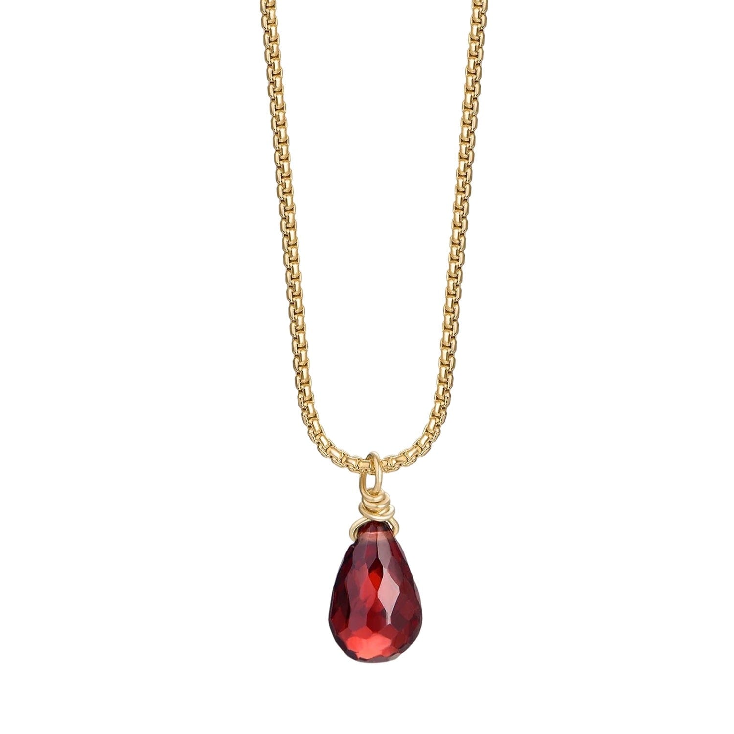 Colette Garnet Necklace