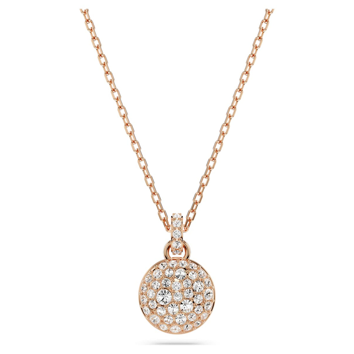 METEORA PENDANT WHITE ROSE GOLD TONE PLATED