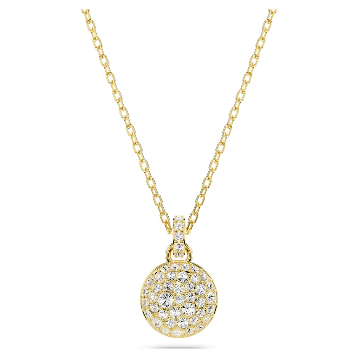 SUBLIMA PENDANT WHITE GOLD TONE PLATED