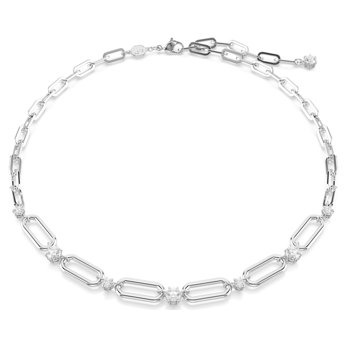 CONSTELLA NECKLACE WHITE RHODIUM PLATED