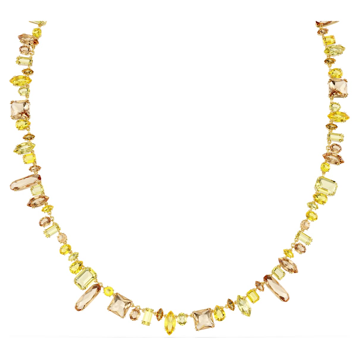 GEMA STRANDAGE MIXED CUTS YELLOW GOLD TONE PLATED