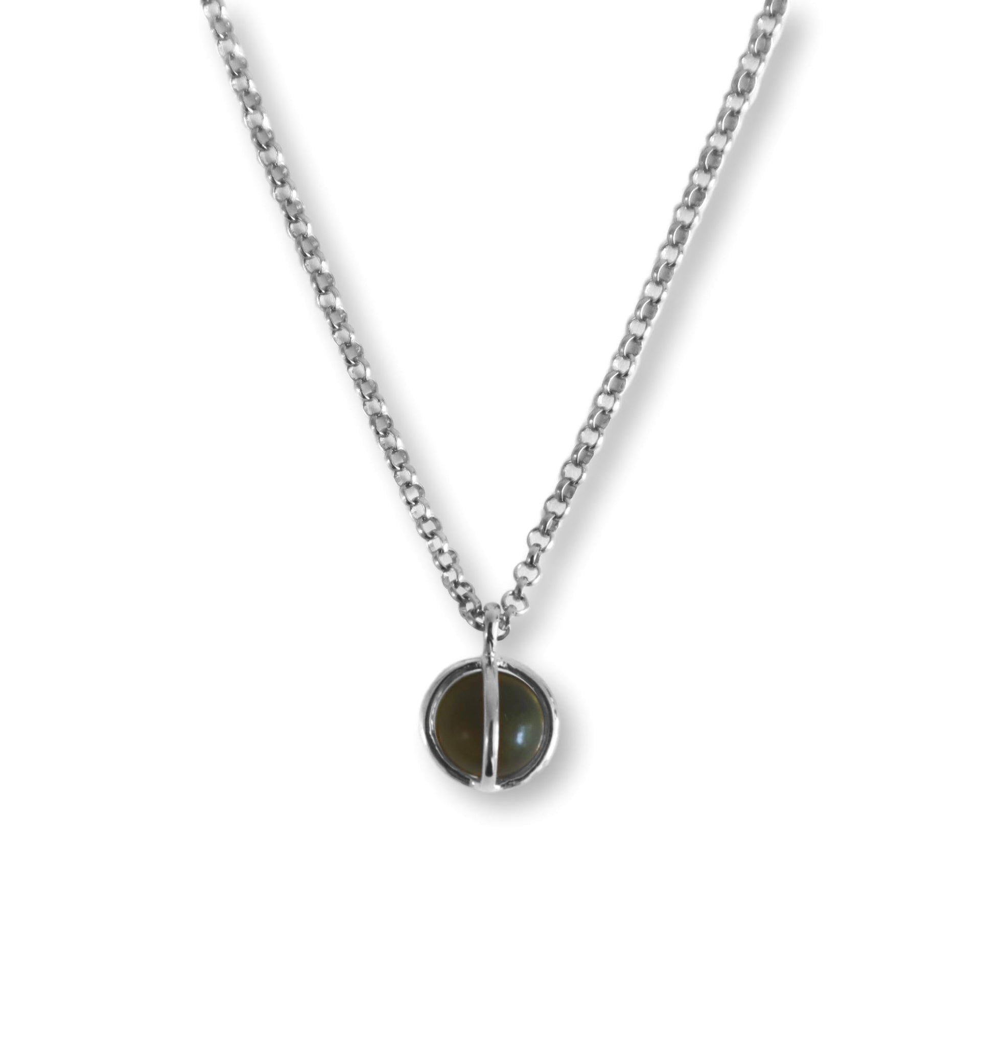 Lucia Silver Necklace