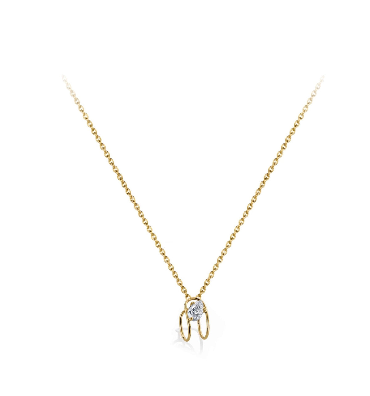 DOUBLE C NECKLACE