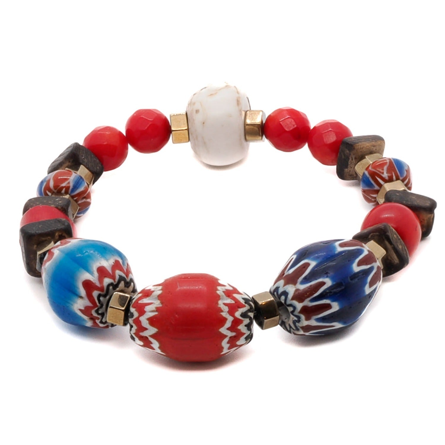 Colorful Beaded Bohemian Bracelet - Multicolor