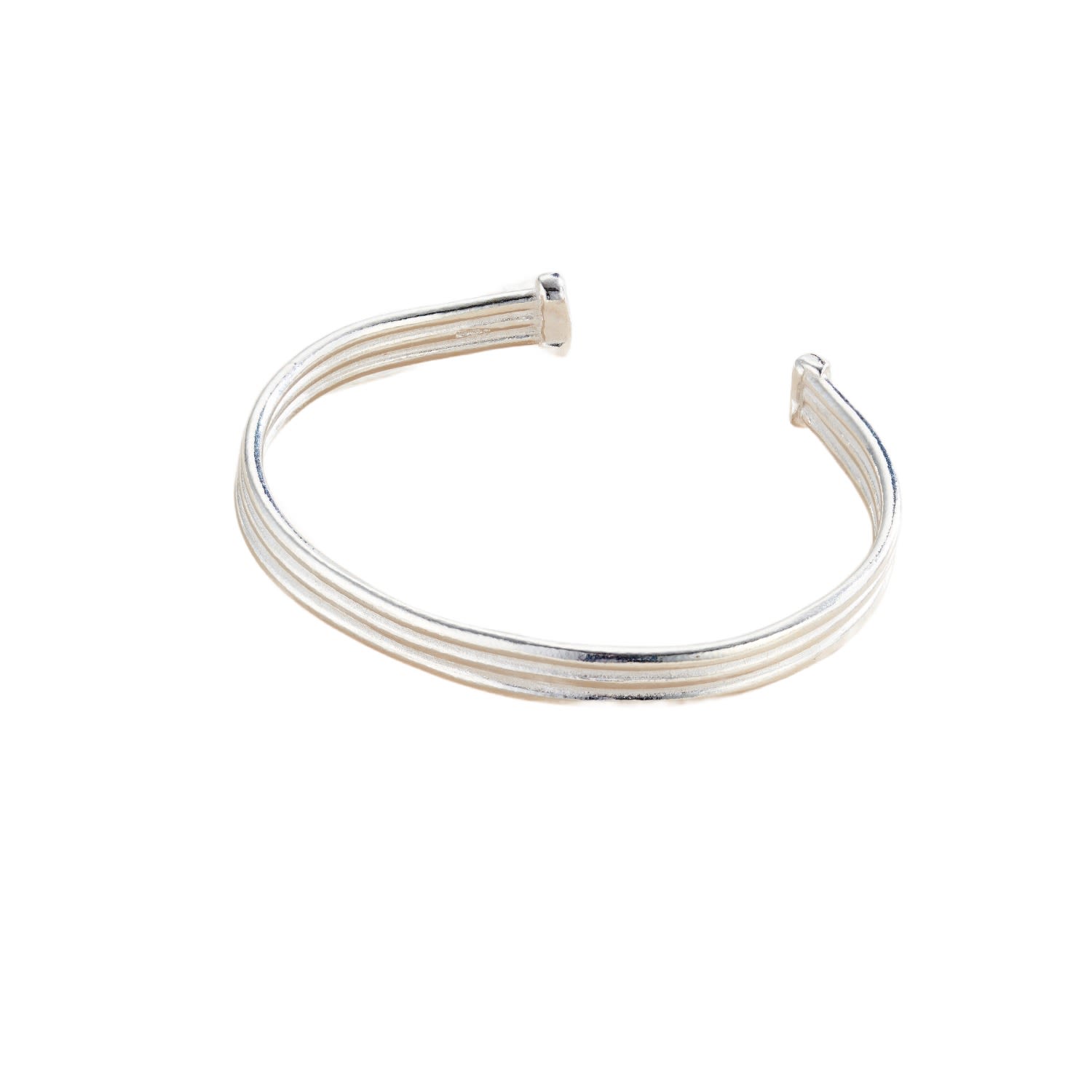 Column Open Cuff Bangle