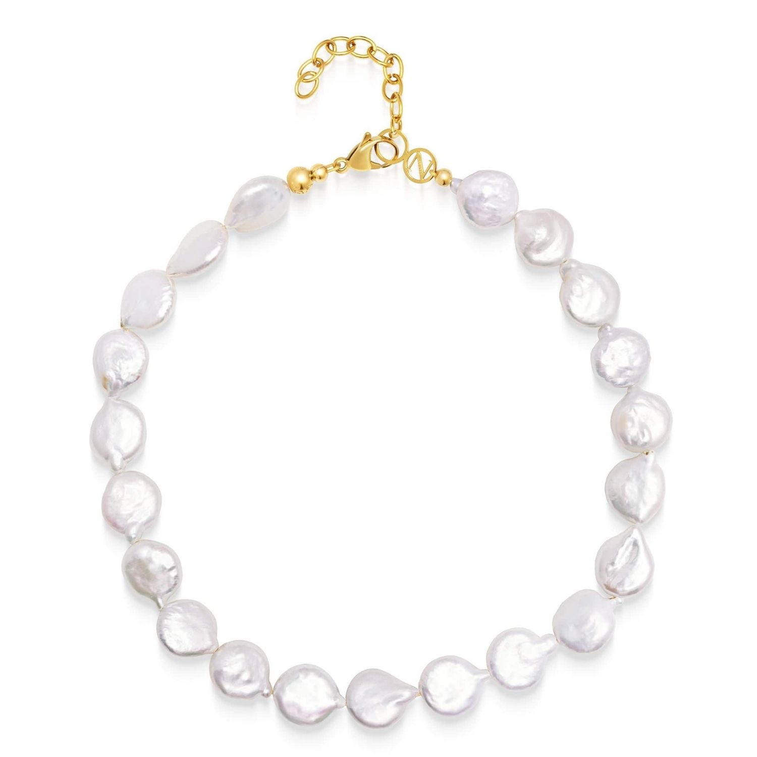 Como Flat Pearl Choker