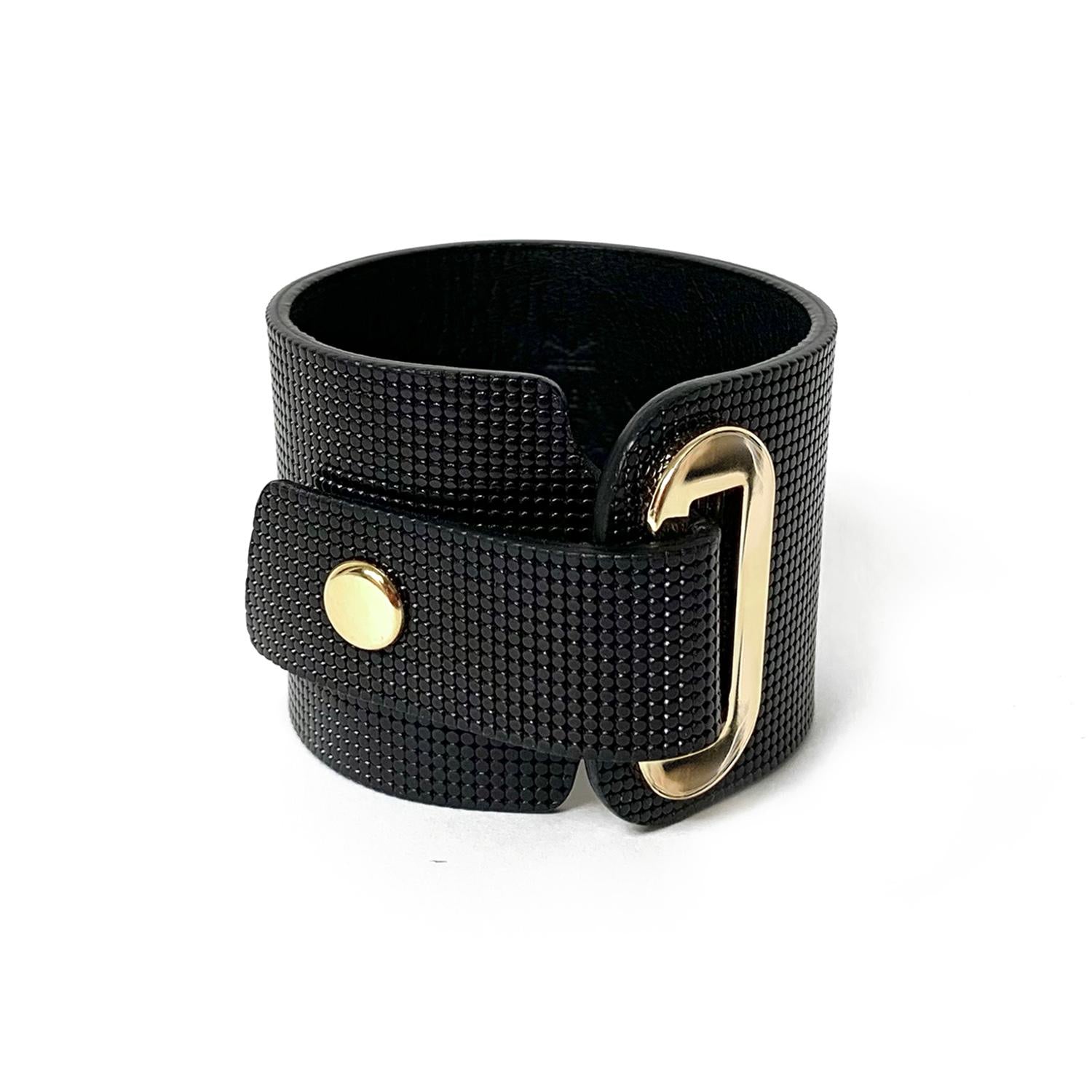 Constanza - Cuff Bracelet - Black