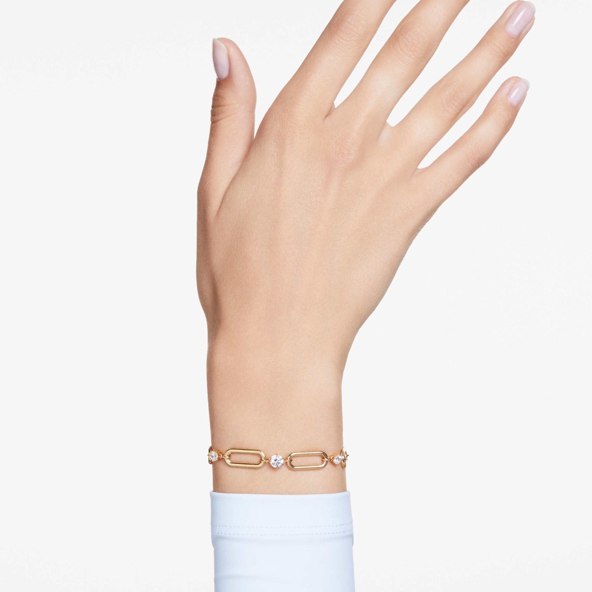 CONSTELLA BRACELET WHITE GOLD TONE PLATED