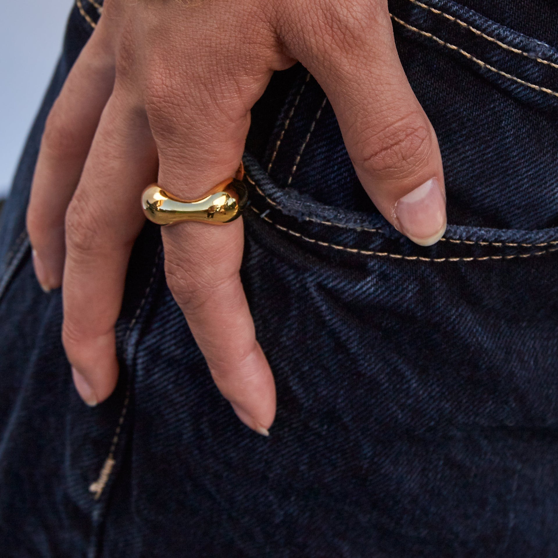 Contour Ring - Gold