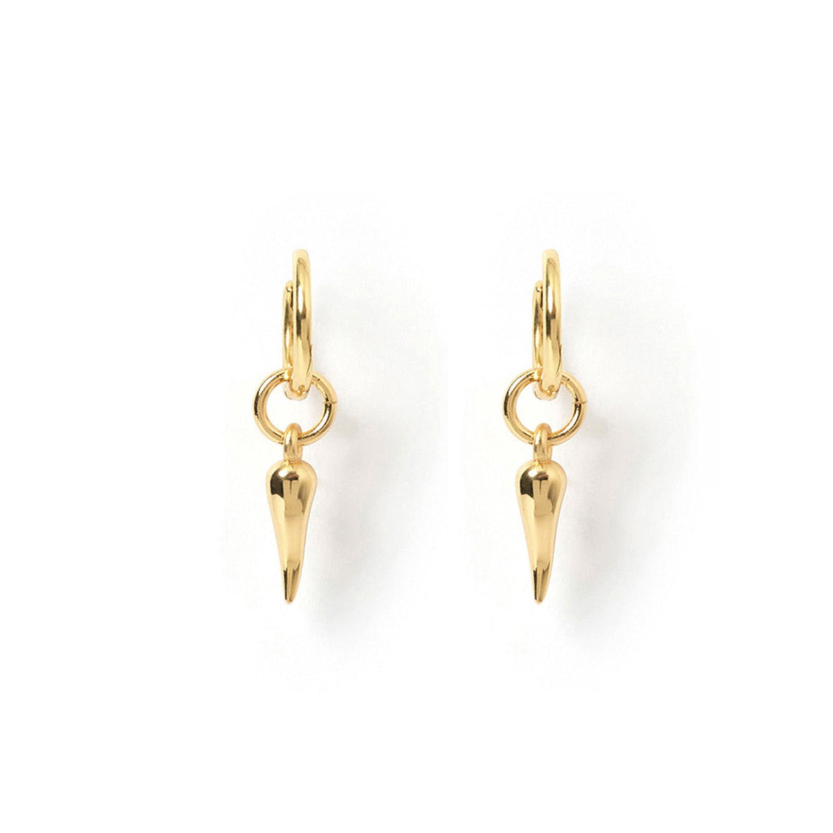Cornicello Gold Charm Earrings Small