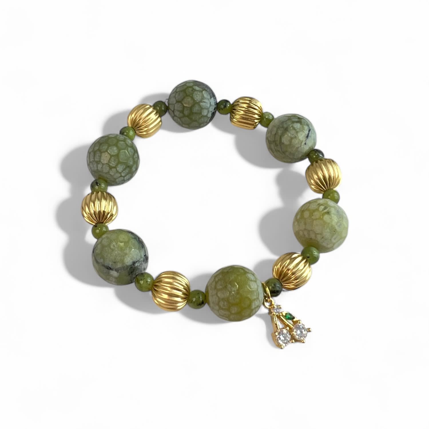 Cosenza Jasper Beaded Bracelet