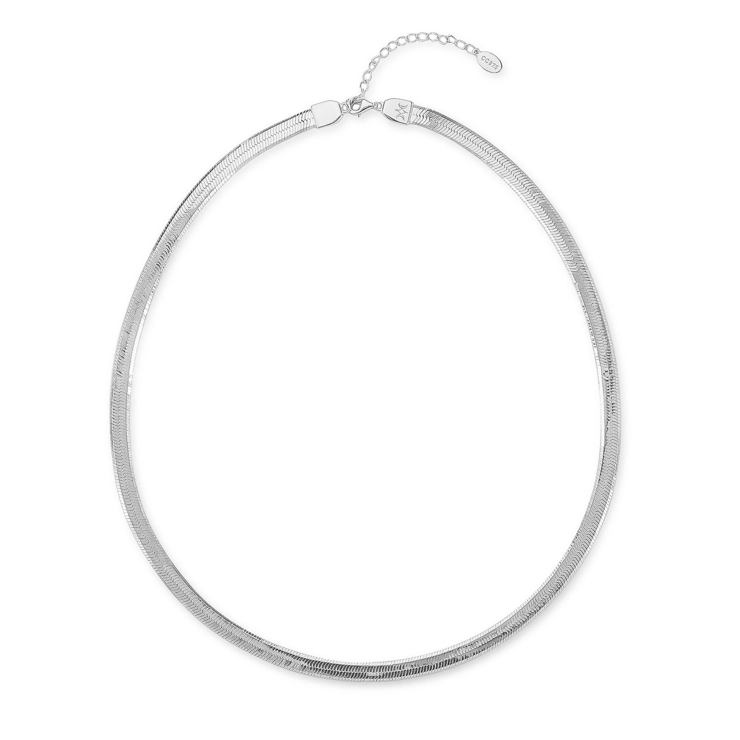Ouroboros Silver Snake Chain Necklace