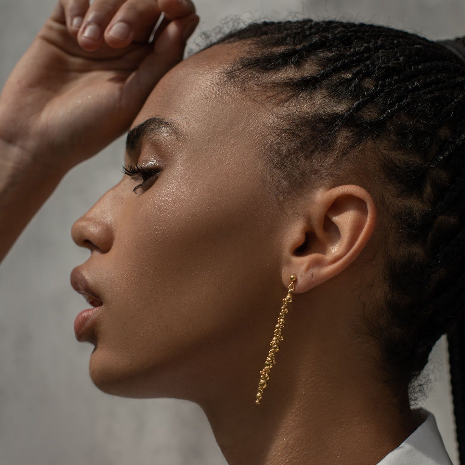 Céleste Deux Earrings Gold