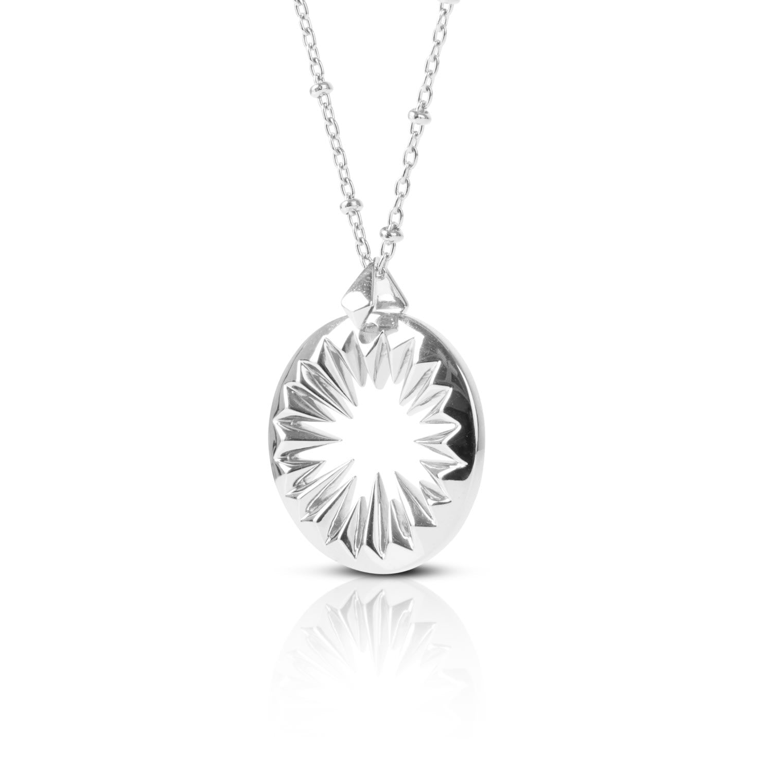 Midnight Sun Pendant Silver