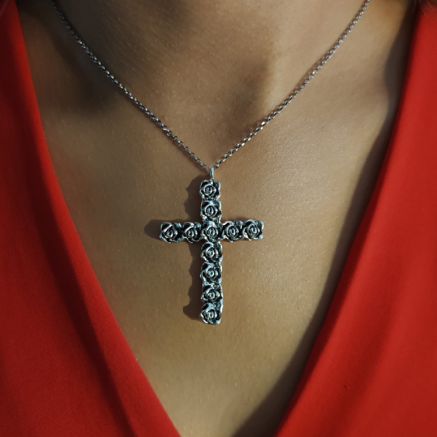Cross Belive Necklace Gold-Plated