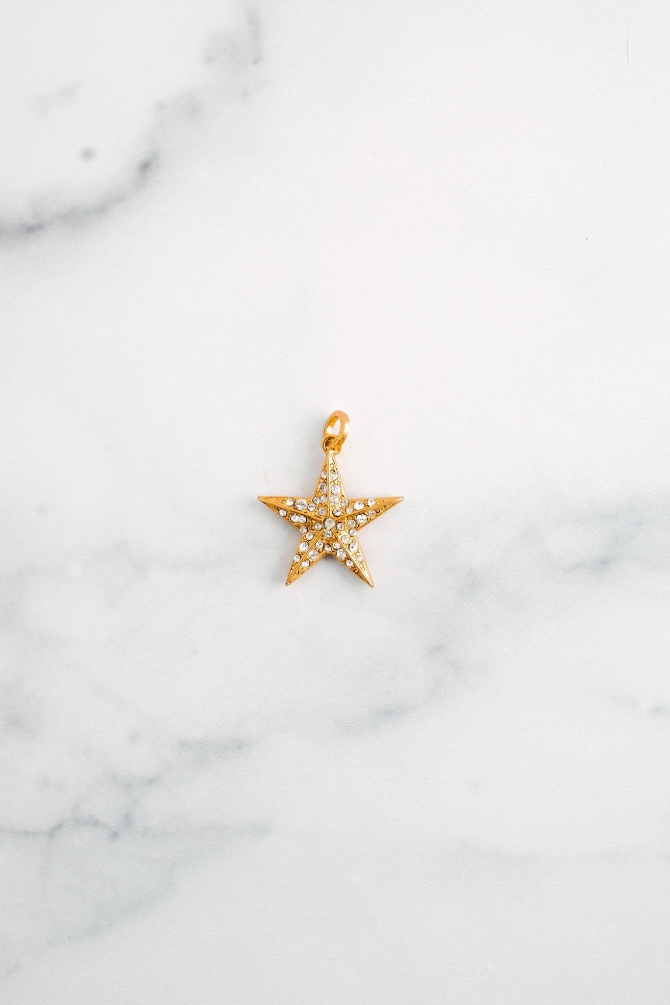 Crystal Encrusted Star Charm