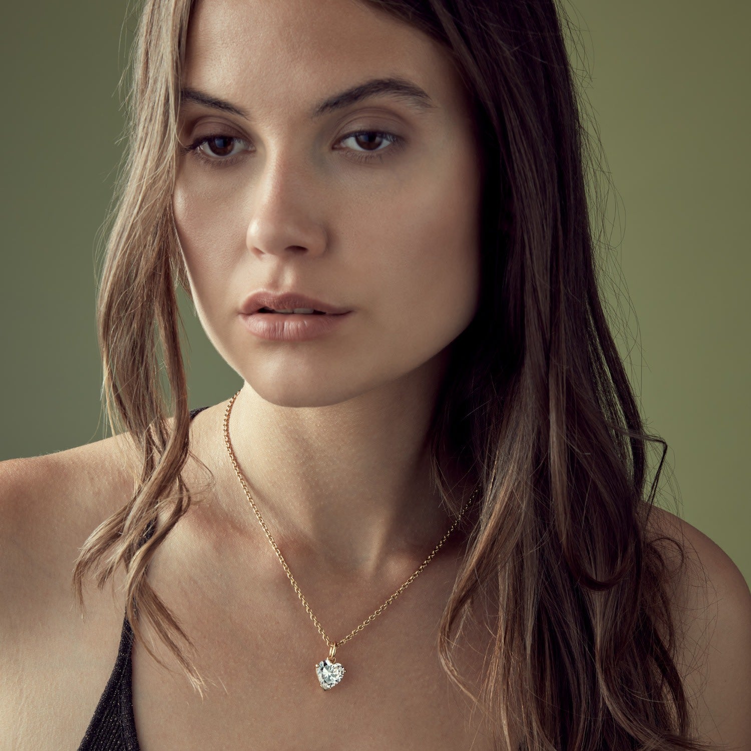 Crystal Heart Pendant