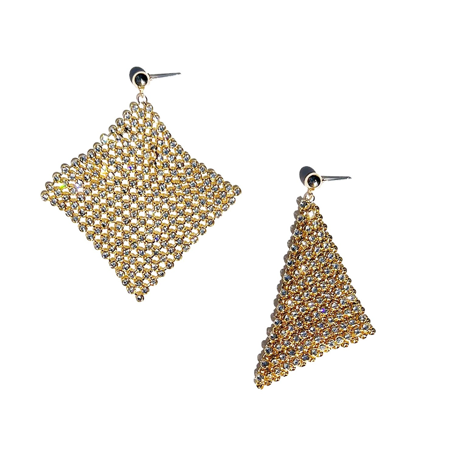Crystal Mesh Earrings