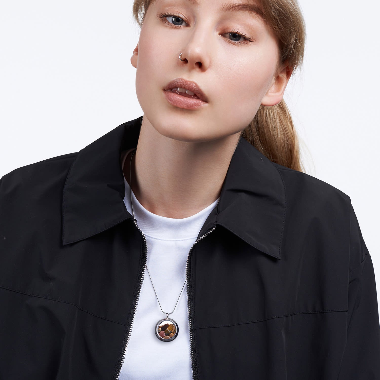 Crystal Necklace - Tiger’s Eye Necklace – Protection & Courage Gemstone Jewelry - Tiger's Eye Jewelry -Leo Zodiac