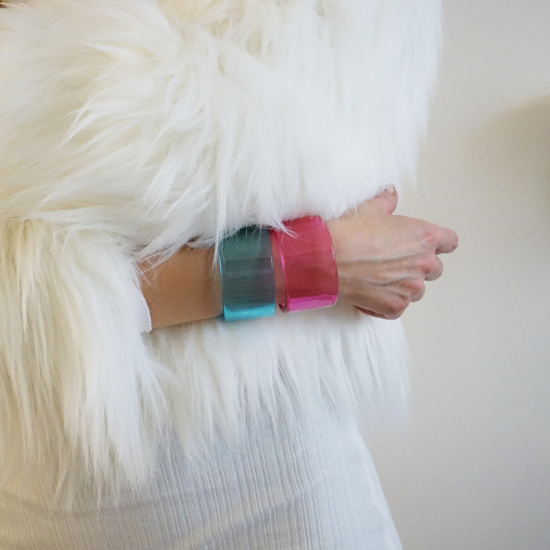 Recycled Plastic Cuff Blue Sky