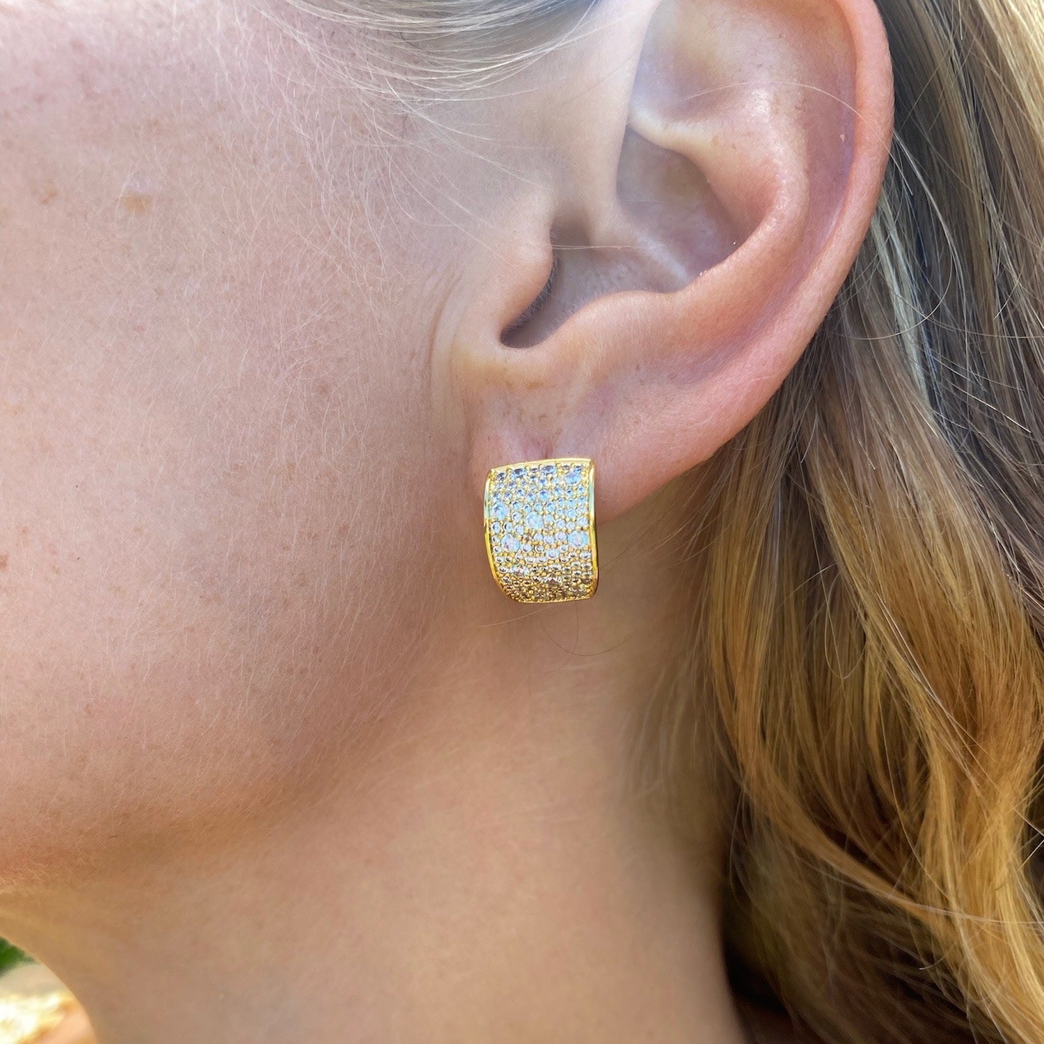 Cuff Huggies- 14K Gold Vermeil