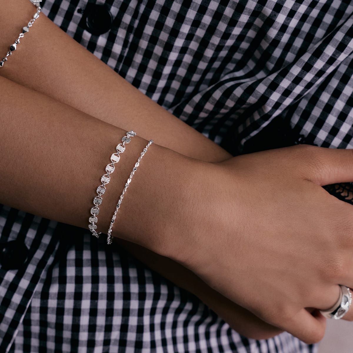 Curb Lightweight Chain Bracelet Sterling Silver