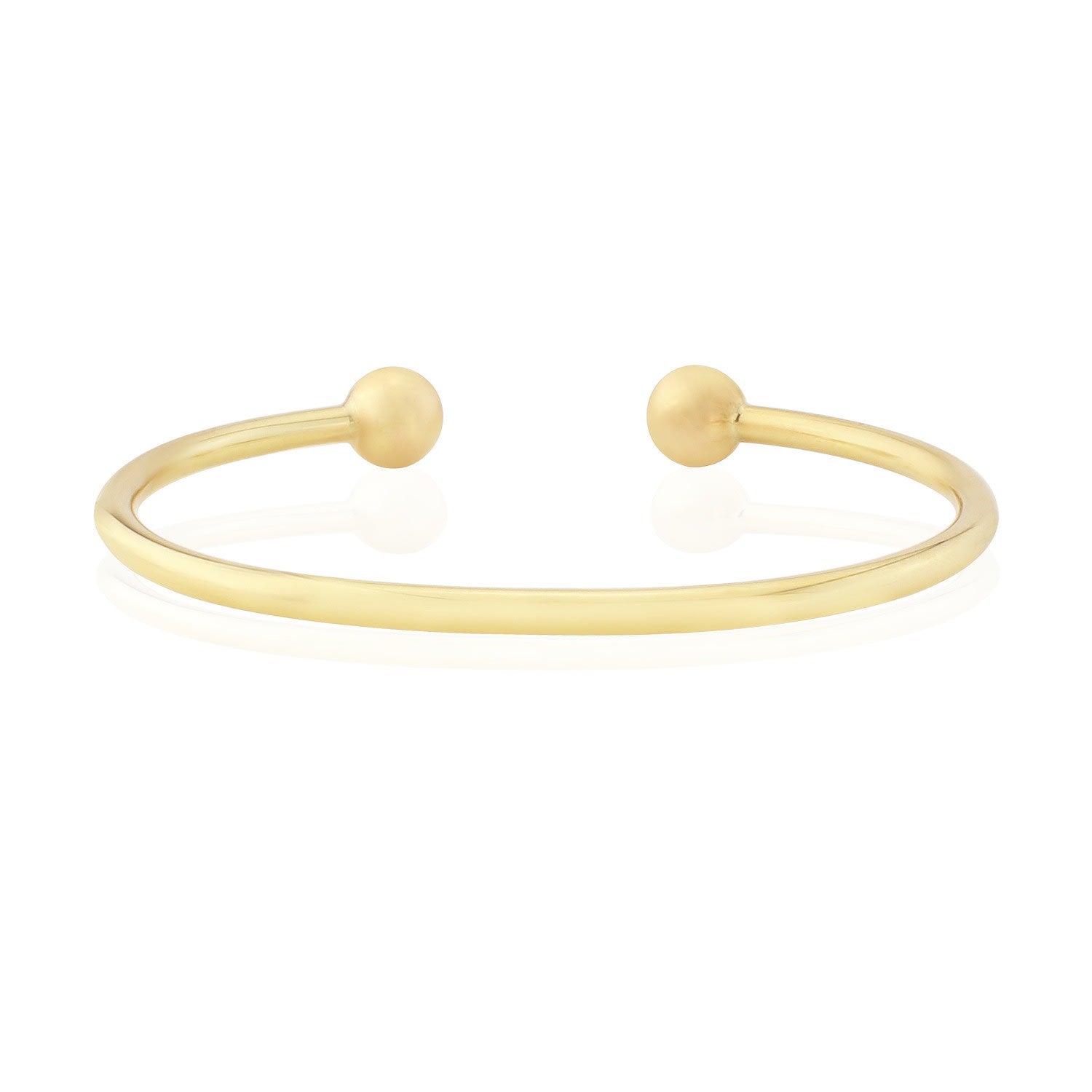 Curzon Gold Vermeil Torque Bangle