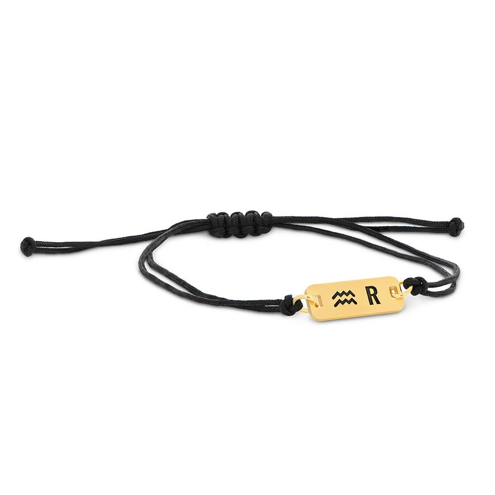 Custom Zodiac Bracelet for Boys in 18K Gold Vermeil