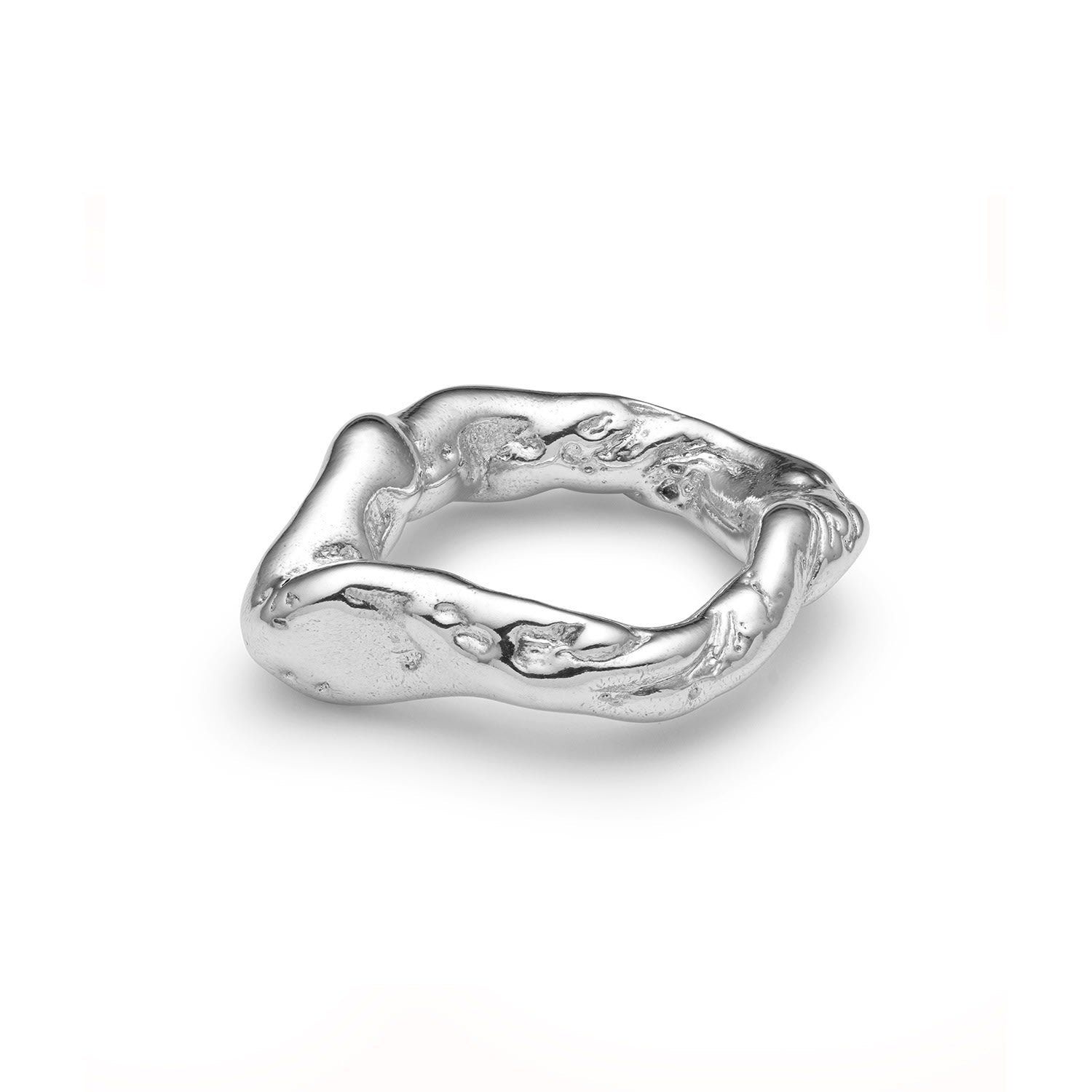 Talisman Flow Ring Silver