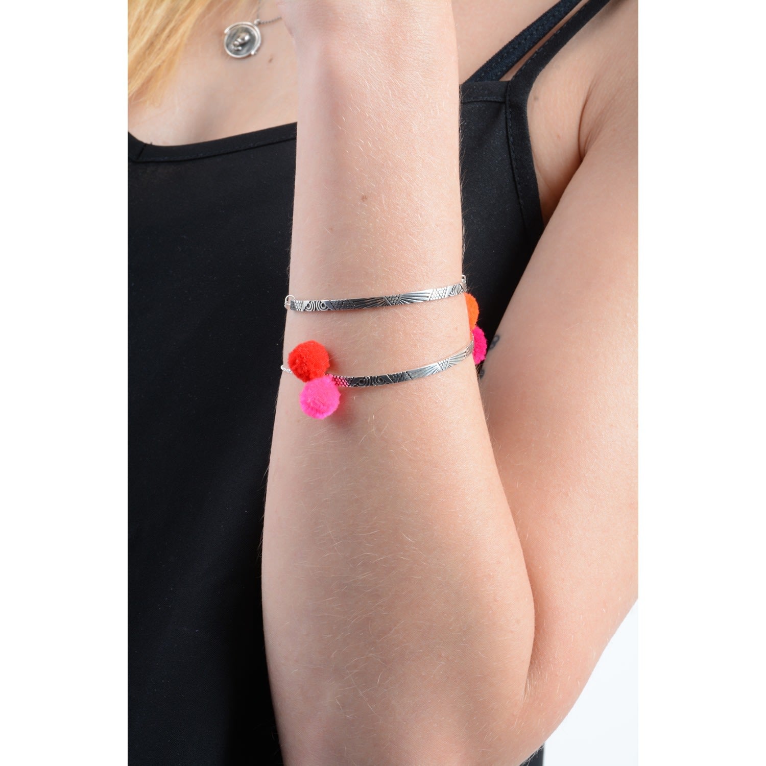 Peruvian Bracelet - Silver