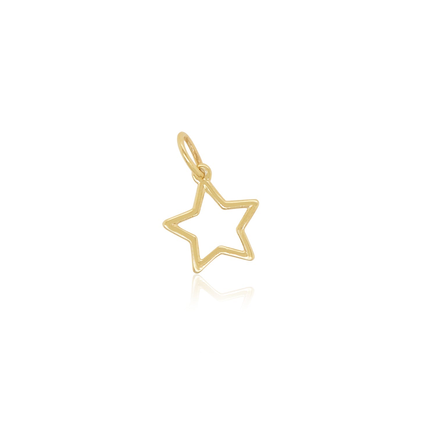 Mini Gold Star Charm
