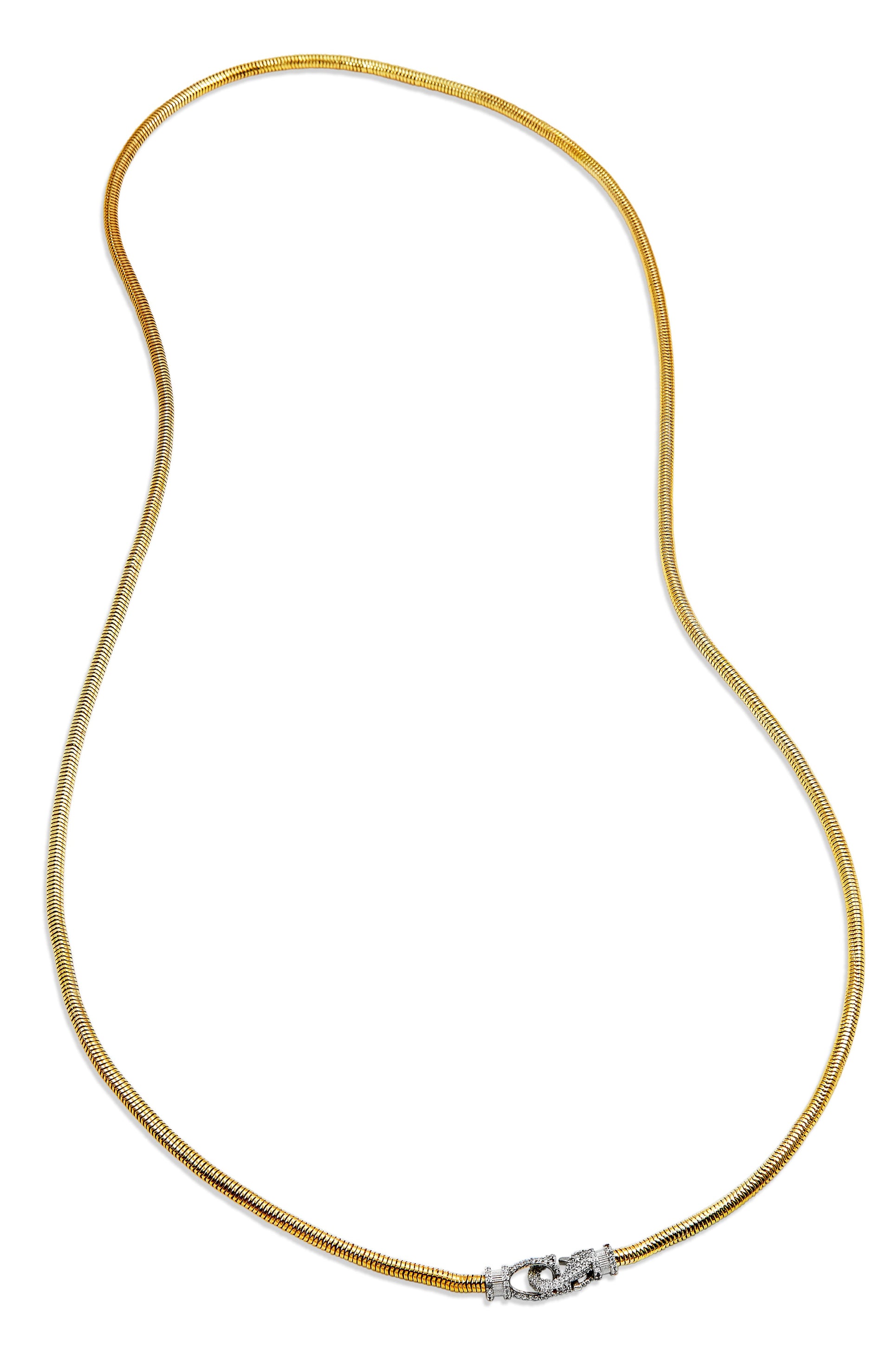 Gold Plated double necklace