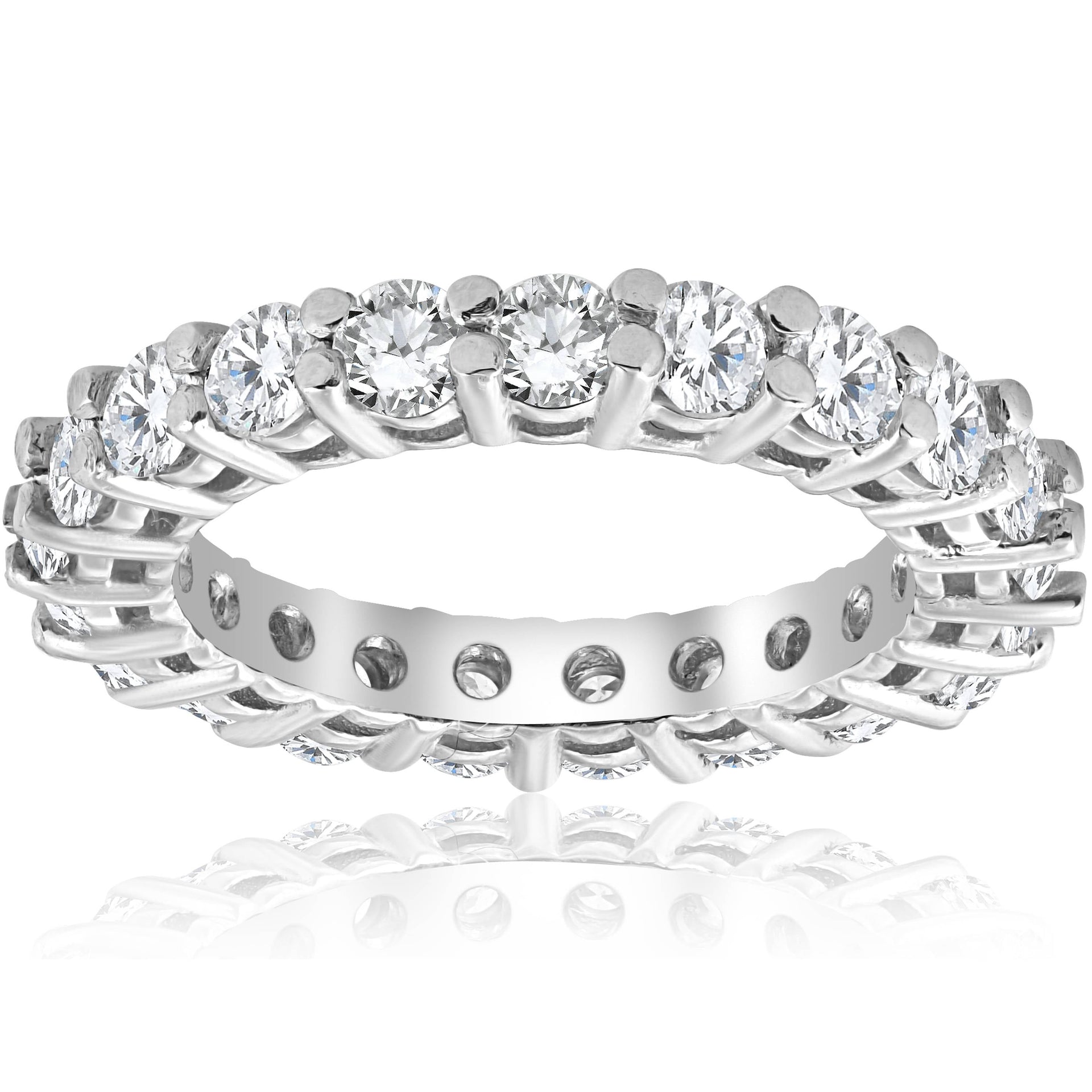 2 3/8 ct Diamond Eternity Ring 14k White Gold