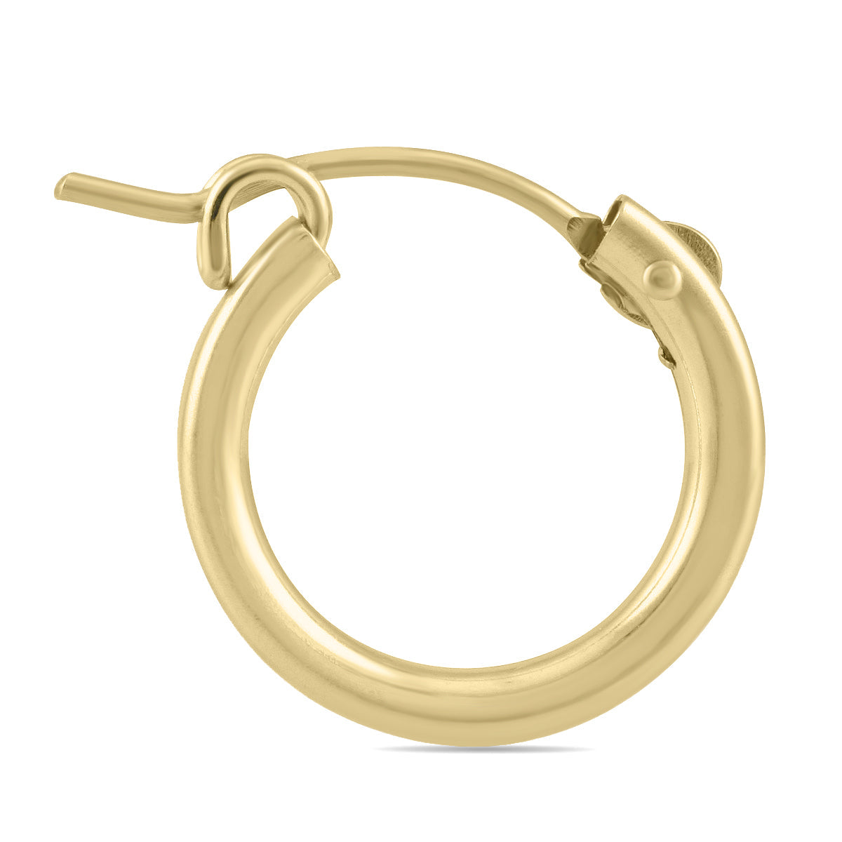 14K Filled Hoop Earrings 15Mm