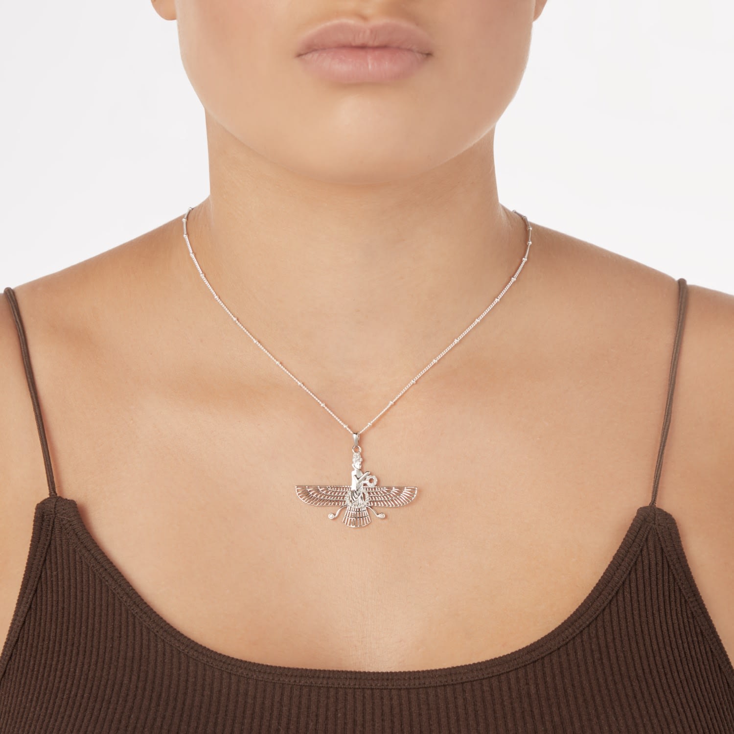 Wings Of An Angel Silver & Diamonds For Women
