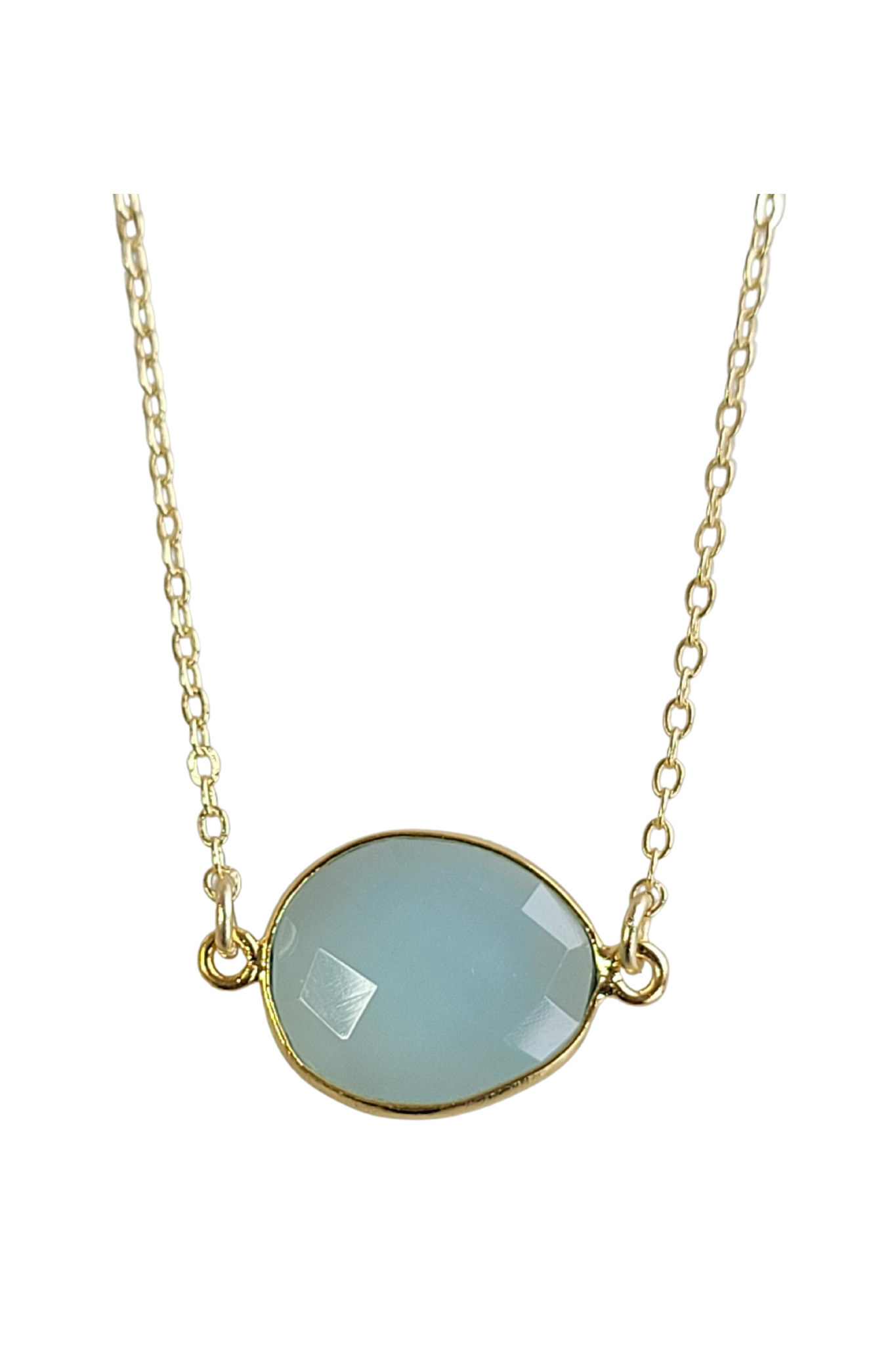 Mrs. Parker Necklace in Chalcedony