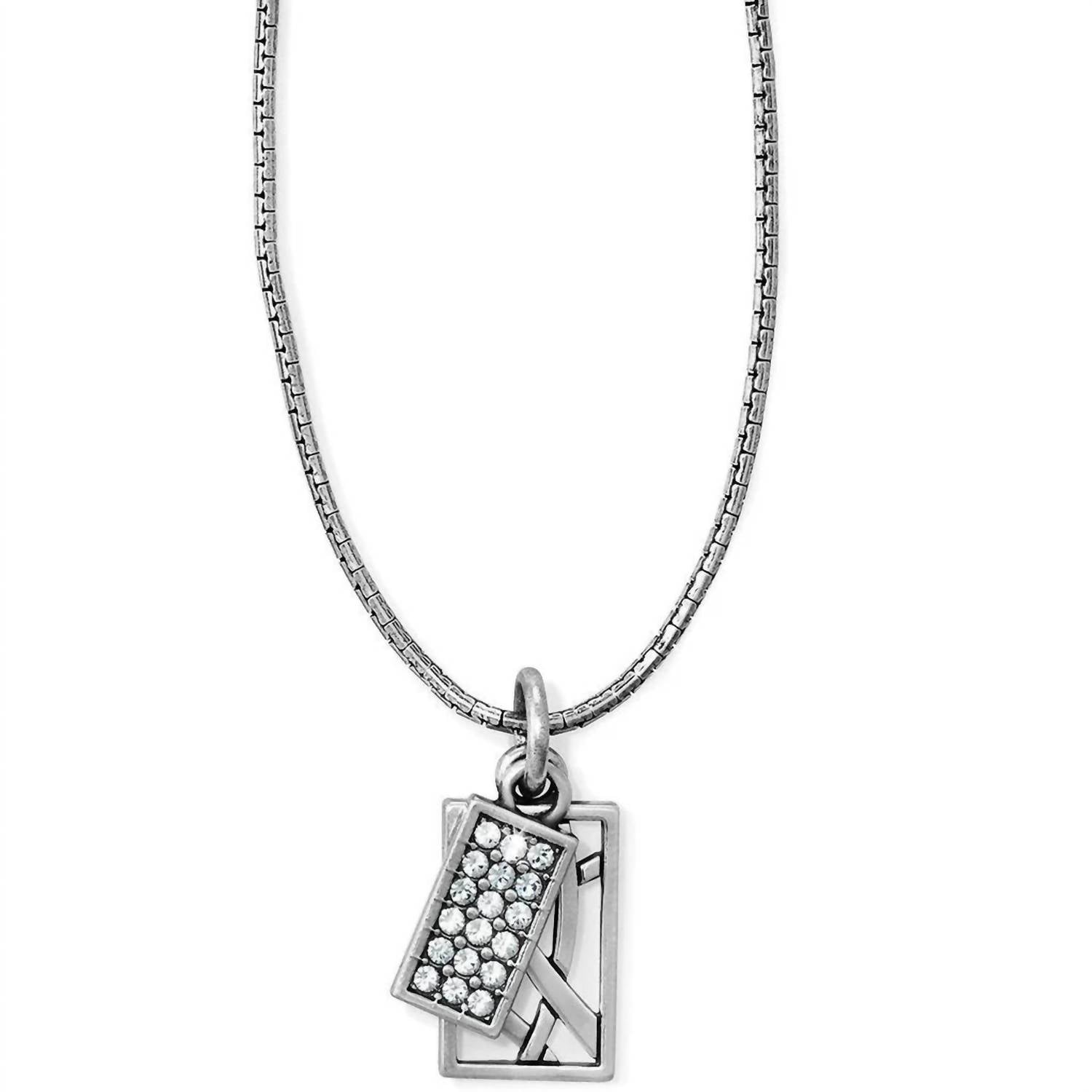 Women's Meridian Zenith Charm Necklace In Silver